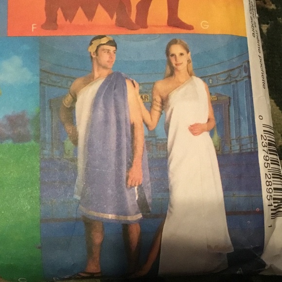 McCalls 2895 all sizes Halloween costume- cave people/ Roman’s.- devil- king - Picture 3 of 6